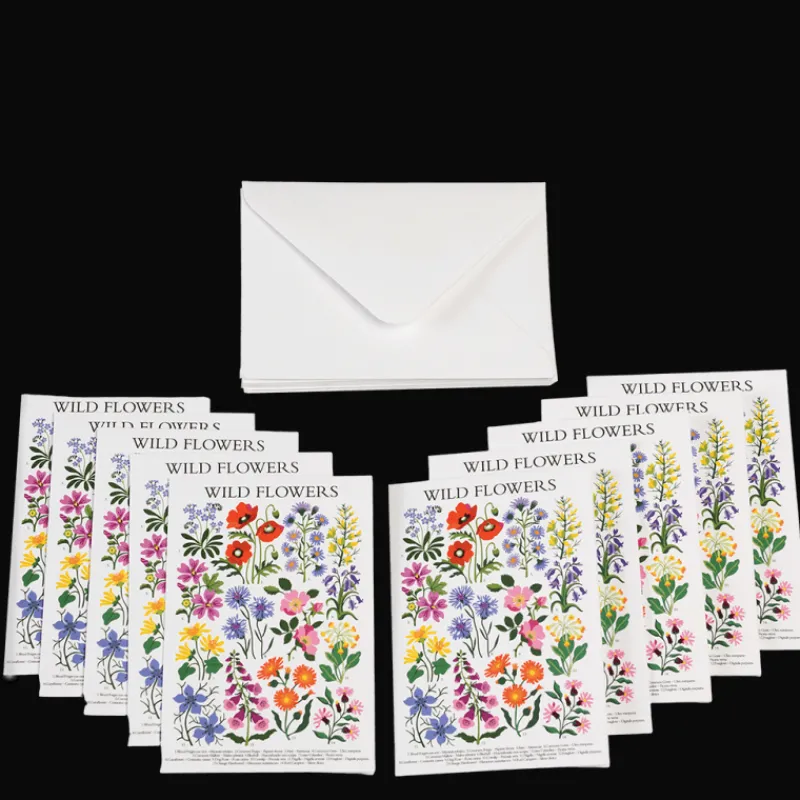 Rex London Greetings cards (pack of 10) - Wild Flowers Online