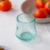 Rex London Hand blown bubble glass tumbler - Blue Sale