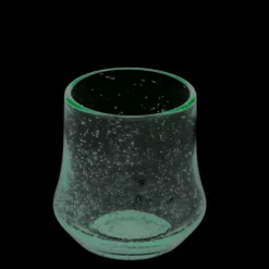 Rex London Hand blown bubble glass tumbler - Blue Sale