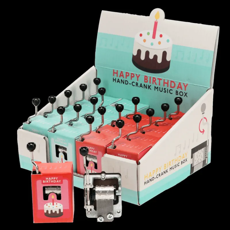 Rex London Hand-crank music box (SINGLE) - Happy Birthday Online