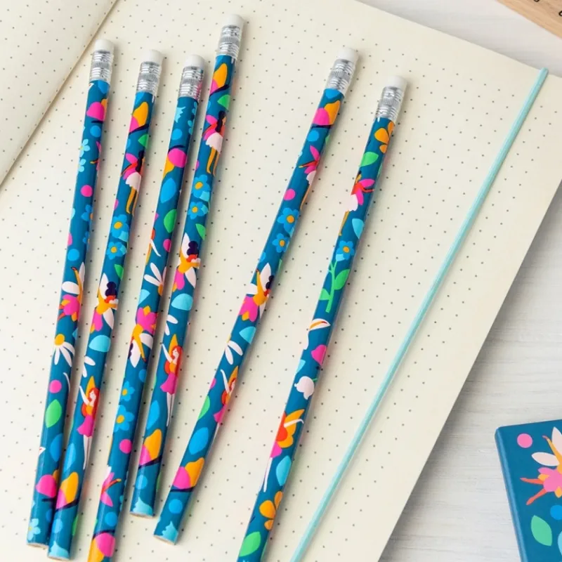 Rex London HB pencils (pack of 6) - Fairies in the Garden Best