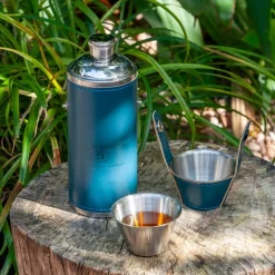 Rex London Hunter hip flask with 2 cups 220ml - Spirit of Adventure Sale