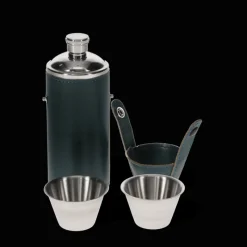 Rex London Hunter hip flask with 2 cups 220ml - Spirit of Adventure Sale