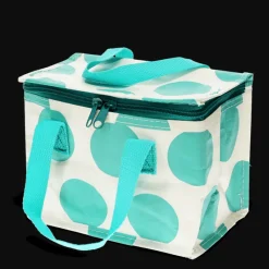Rex London Insulated lunch bag - Spotlight turquoise on white Fashion