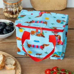 Rex London Insulated lunch bag - Sunny Sausage Dog Clearance
