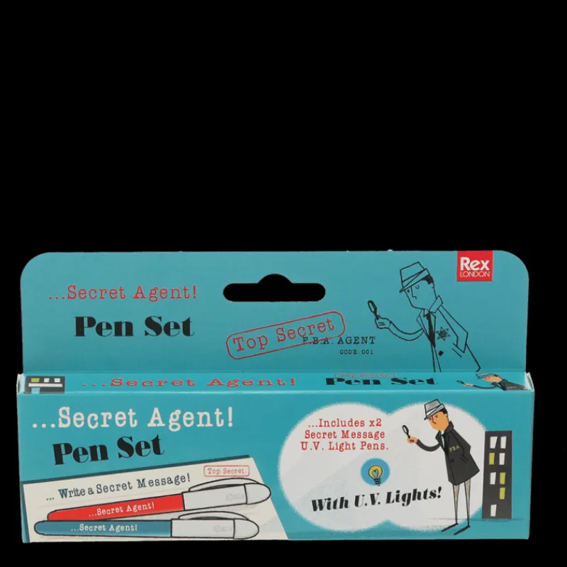 Rex London Invisible ink spy pens (set of 2) - Secret Agent Discount