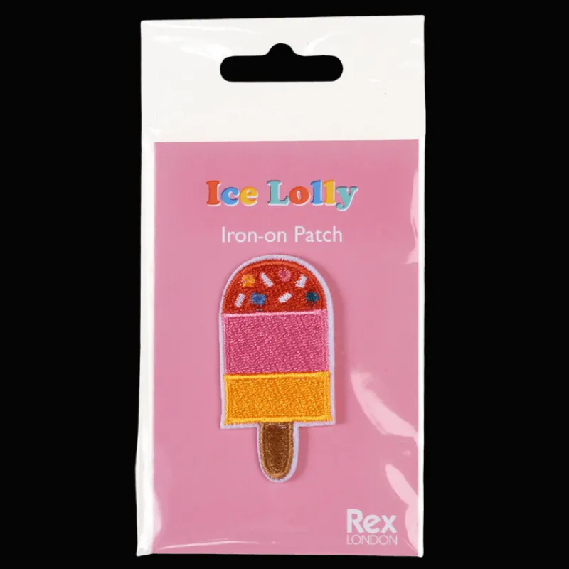 Rex London Iron on patch - Ice lolly Outlet