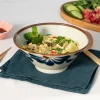 Rex London Japanese porcelain noodle bowl 19cm - Flower Fashion