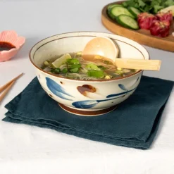 Rex London Japanese porcelain ramen bowl 18cm - Breeze New
