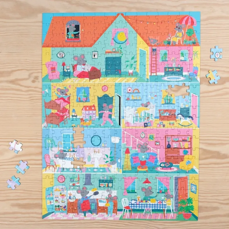 Rex London Jigsaw puzzle (300 pieces) - Mouse in a House New