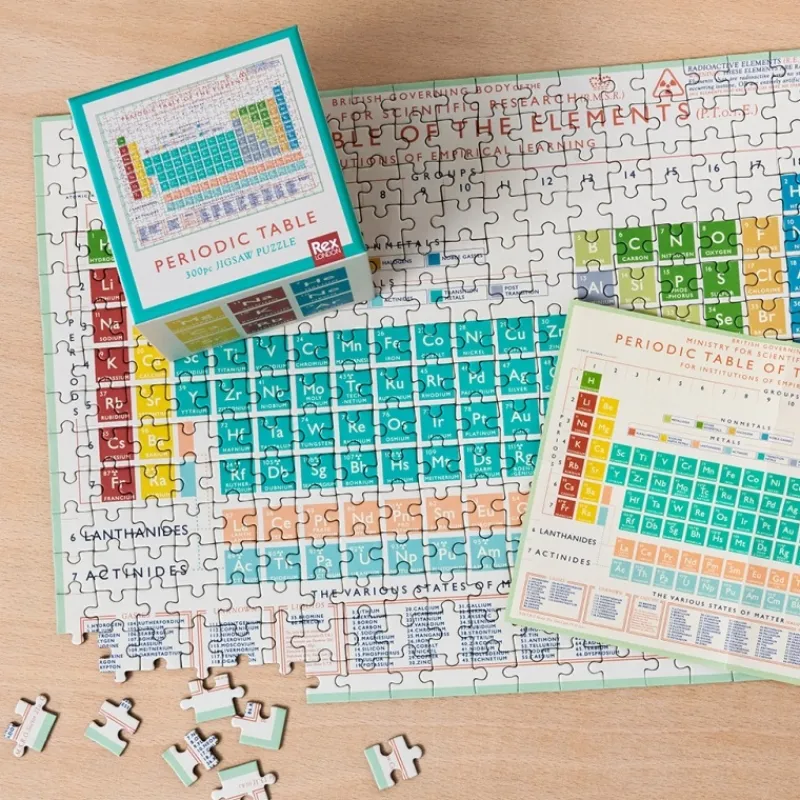 Rex London Jigsaw puzzle (300 pieces) - Periodic Table Hot