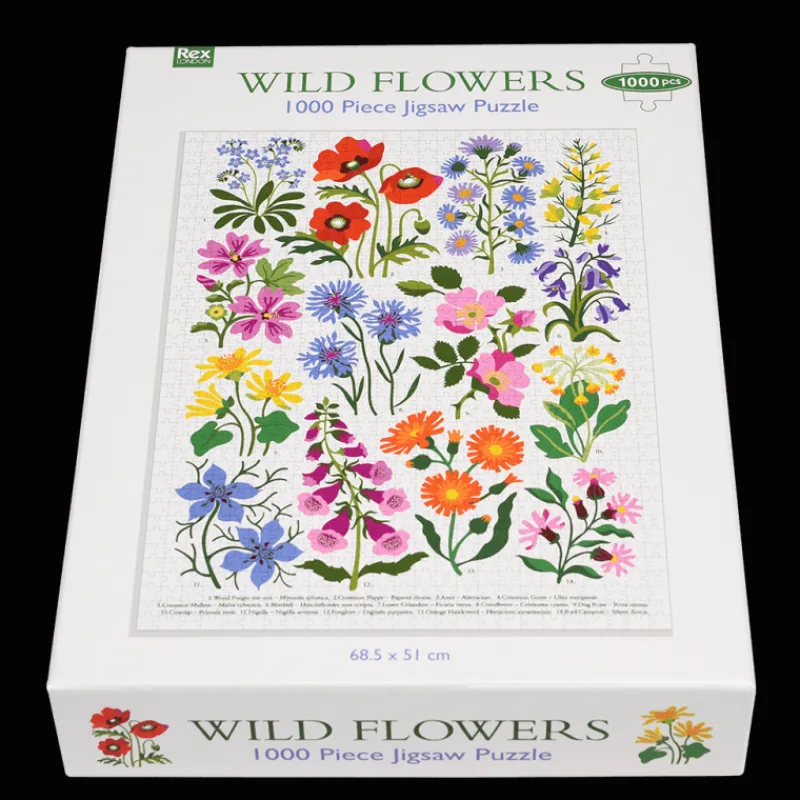 Rex London Jigsaw puzzle (1000 pieces) - Wild Flowers Best