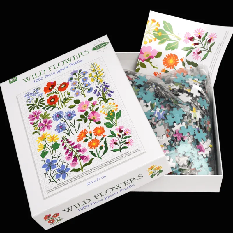 Rex London Jigsaw puzzle (1000 pieces) - Wild Flowers Best