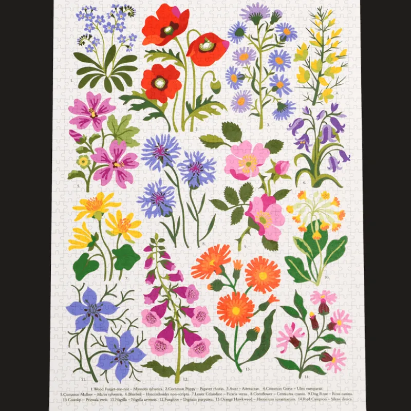 Rex London Jigsaw puzzle (1000 pieces) - Wild Flowers Best