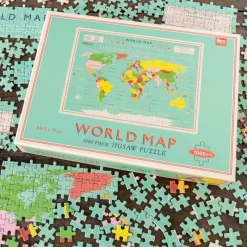 Rex London Jigsaw puzzle (1000 pieces) - World Map Outlet
