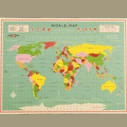 Rex London Jigsaw puzzle (1000 pieces) - World Map Outlet
