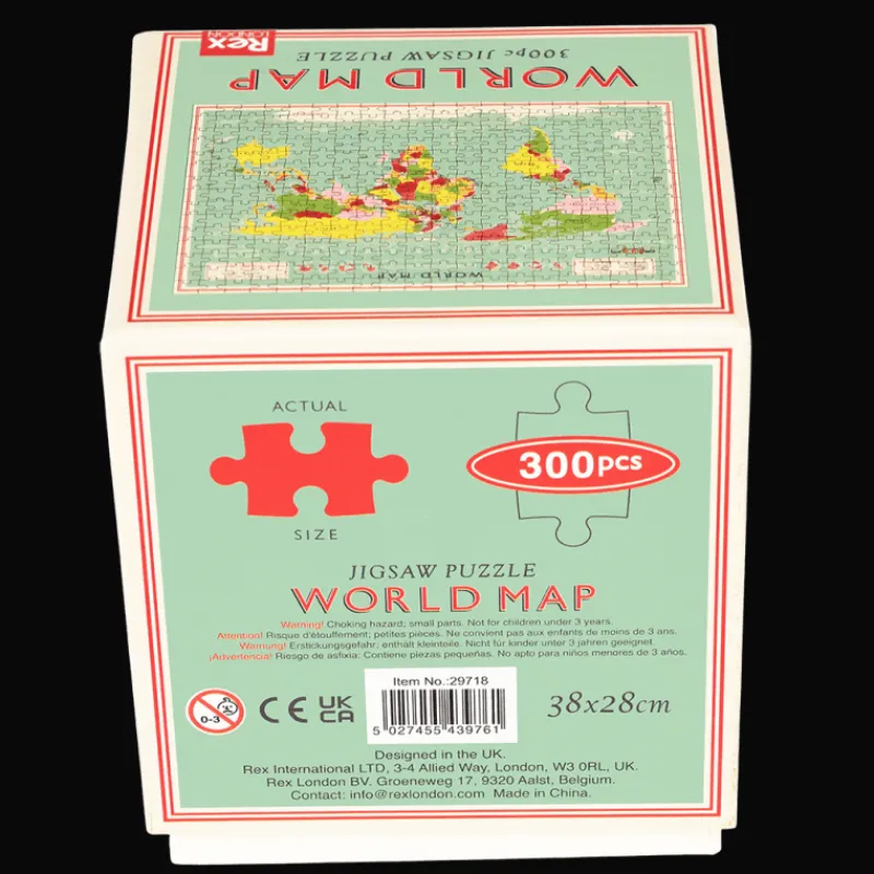 Rex London Jigsaw puzzle (300 pieces) - World Map New
