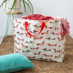 Rex London Jumbo storage bag - Sausage Dog New