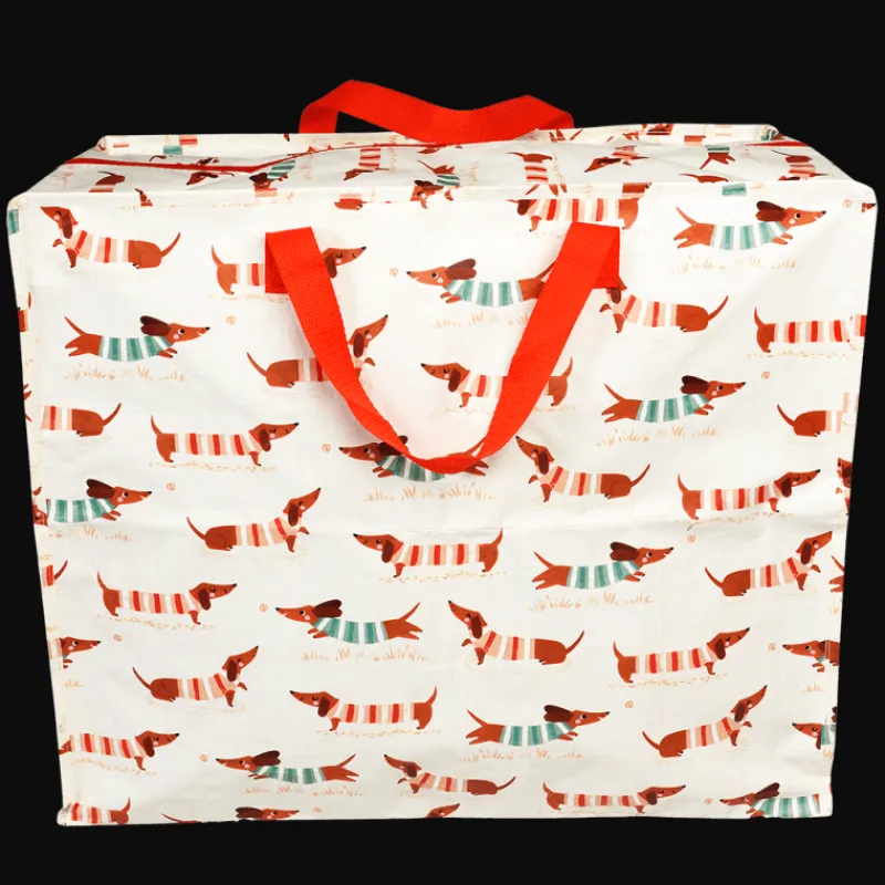 Rex London Jumbo storage bag - Sausage Dog New