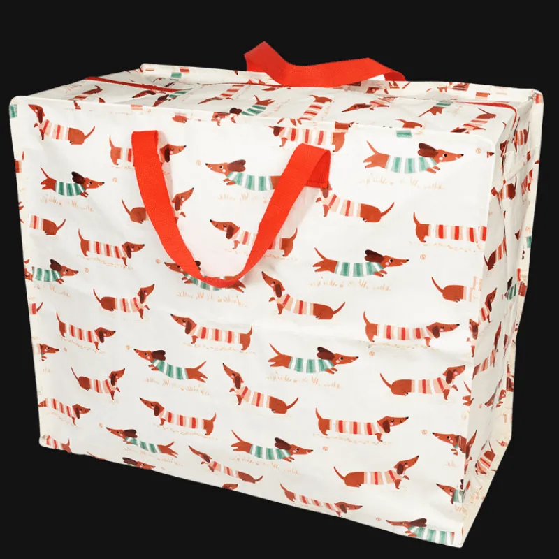 Rex London Jumbo storage bag - Sausage Dog New