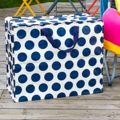 Rex London Jumbo storage bag - Spotlight navy on white Best