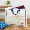 Rex London Jumbo storage bag - TfL Heritage Tube Map Outlet