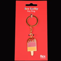 Rex London Keyring - Ice lolly Hot
