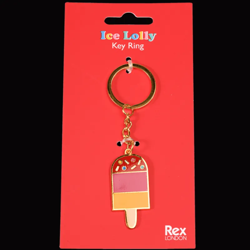 Rex London Keyring - Ice lolly Hot
