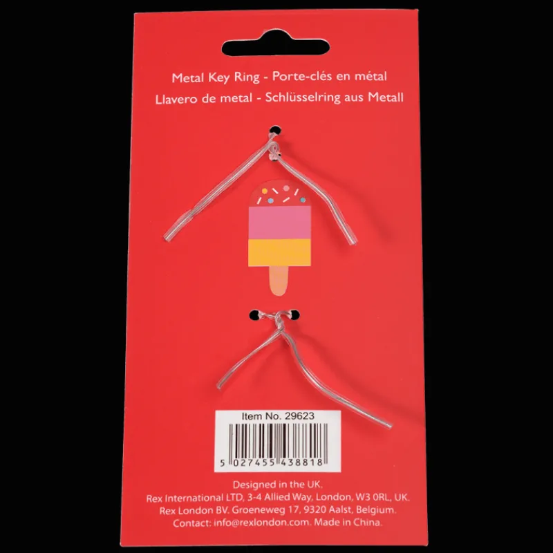Rex London Keyring - Ice lolly Hot