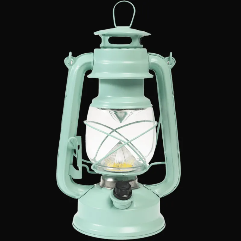 Rex London LED hurricane lantern - Aqua New