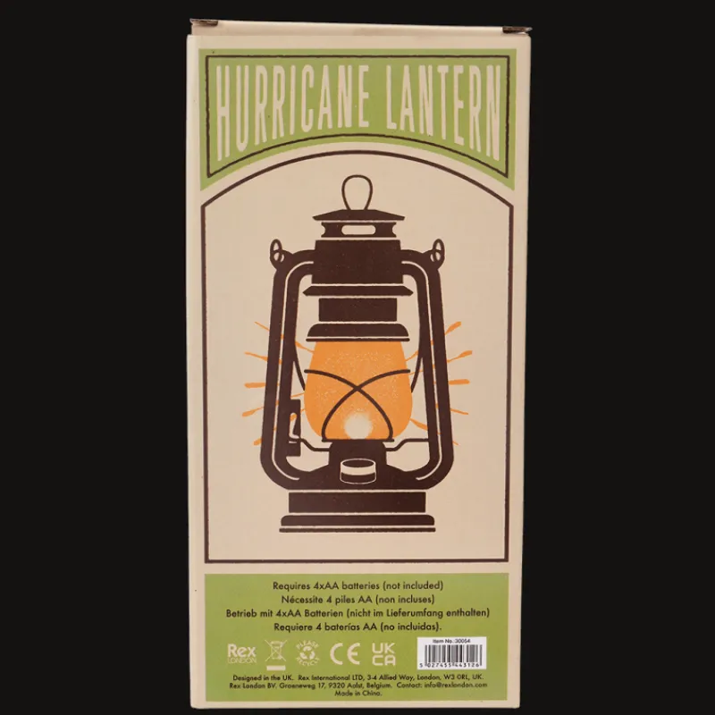 Rex London LED hurricane lantern - Light Blue Online