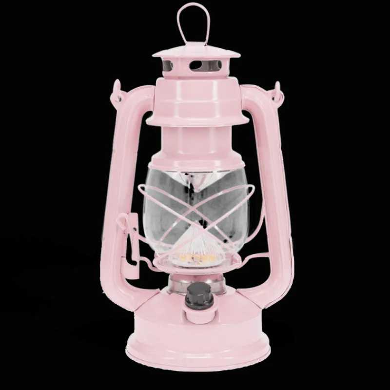 Rex London LED hurricane lantern - Pink Outlet