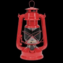 Rex London LED hurricane lantern - Red Outlet