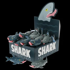 Rex London Leg-biting shark squeezy toy - Assorted Clearance