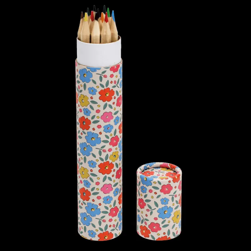 Rex London Long tube of colouring pencils - Tilde Fashion