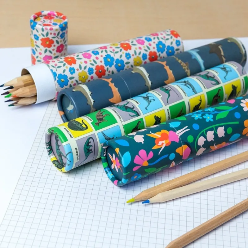 Rex London Long tube of colouring pencils - Fairies in the Garden Online