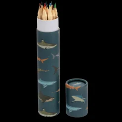 Rex London Long tube of colouring pencils - Sharks Outlet
