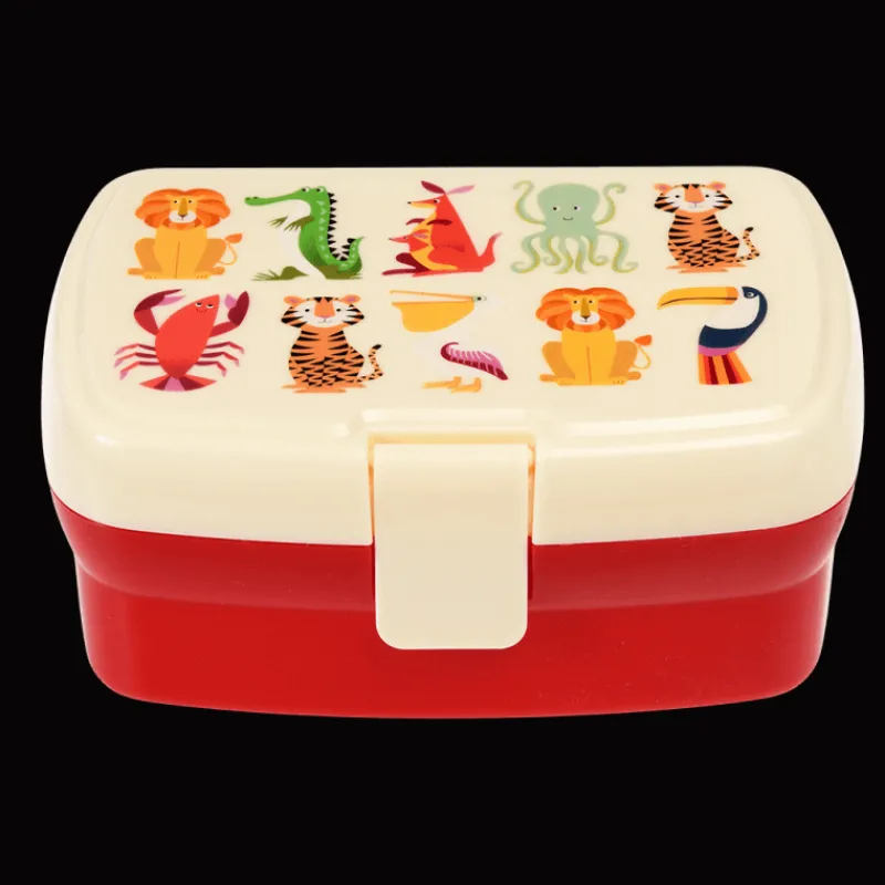 Rex London Lunch box with tray - Colourful Creatures Fashion