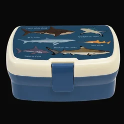 Rex London Lunch box with tray - Sharks Clearance