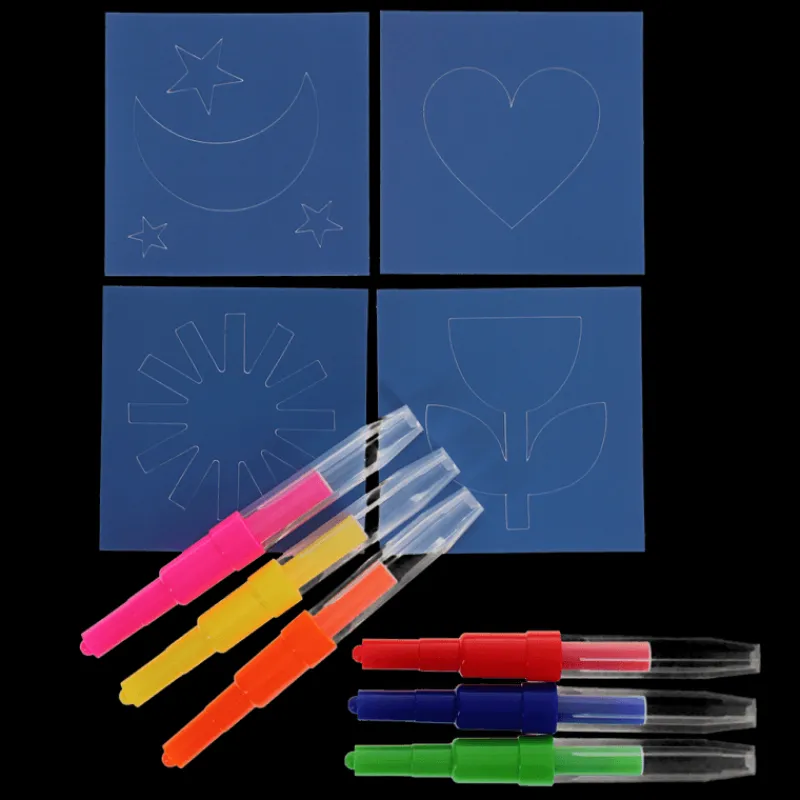 Rex London Magic rainbow coloured blow pens Best