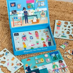 Rex London Magnetic vet play scene set (75 pieces) Online