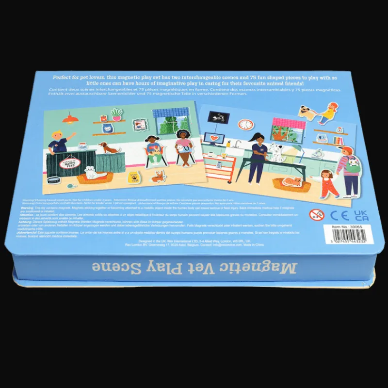 Rex London Magnetic vet play scene set (75 pieces) Online
