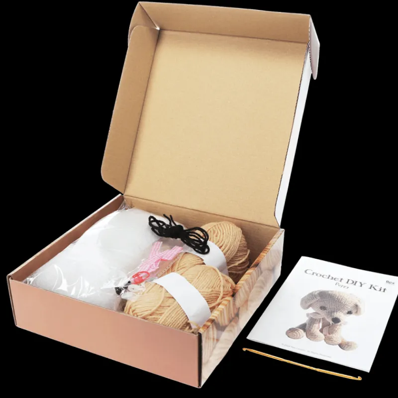 Rex London Make your own crochet animal kit - Puppy Outlet