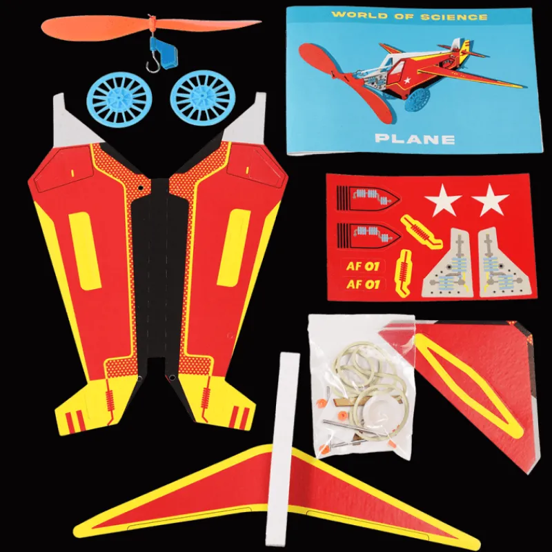 Rex London Make your own rubber band-powered plane Sale