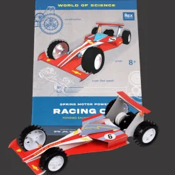 Rex London Make your own spring motor-powered racing car Clearance