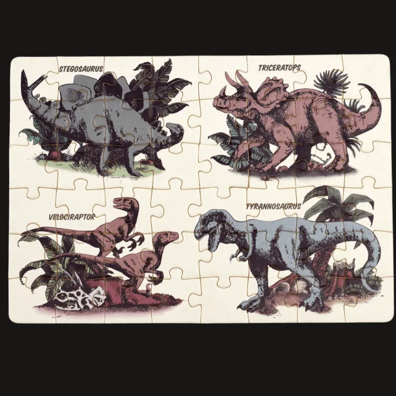 Rex London Matchbox jigsaw puzzle (48 pieces) - Prehistoric Land Fashion