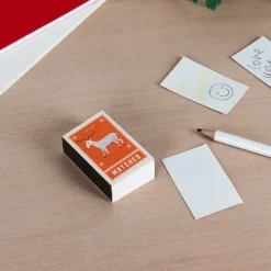 Rex London Matchbox size notepad - Deer Fashion
