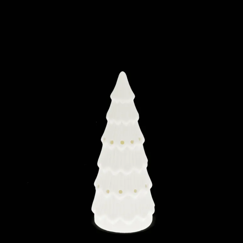 Rex London Matt ceramic LED decoration - Small Christmas tree Outlet