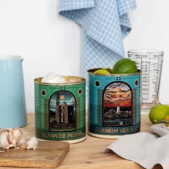 Rex London Medium storage tins (set of 2) - Cornish salt and pepper Hot