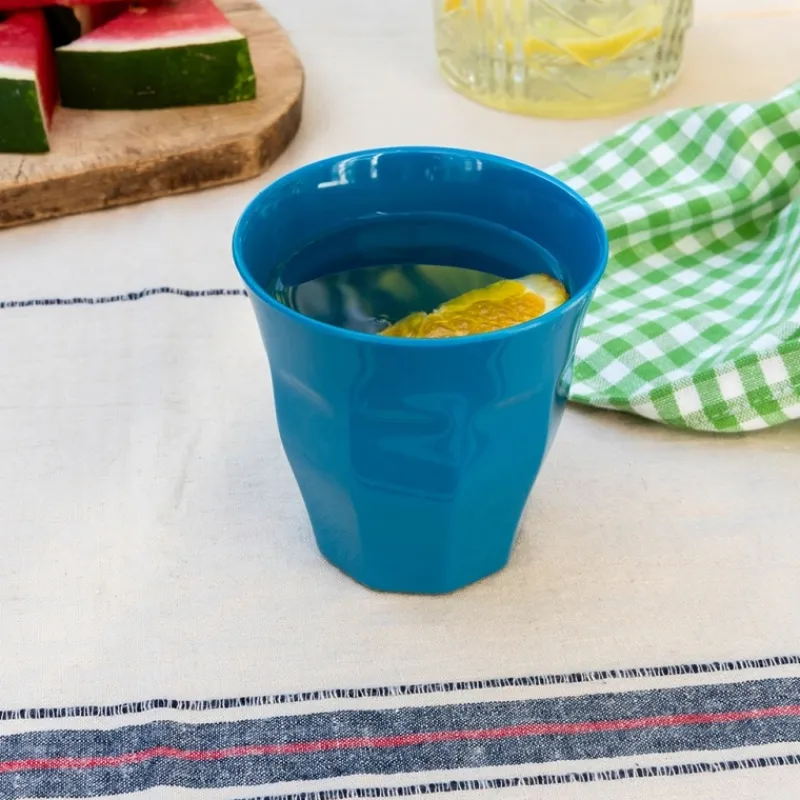 Rex London Melamine beaker (250ml) - Petrol blue Outlet